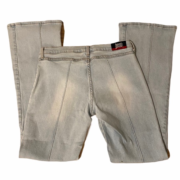 Just Jeans USA Vintage Bell Bottom Hippie Seam - Picture 4 of 7